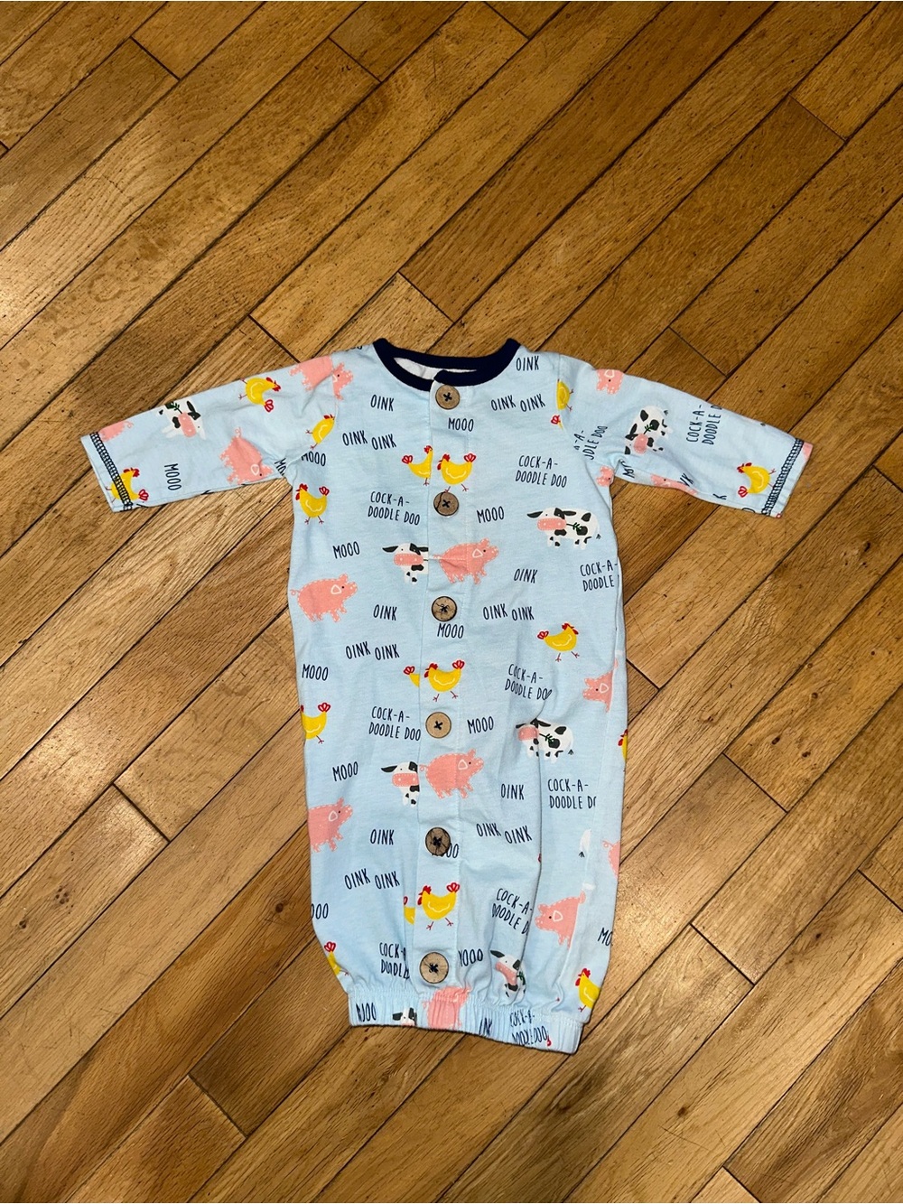 Baby Unisex Mud pie pajamas gown sleep